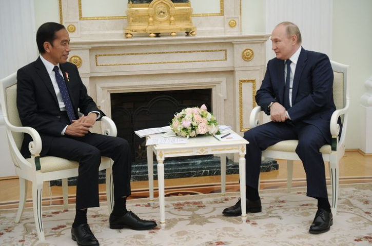 Jokowi Sebut Putin Sepakat Buka Jalur Ekspor Gandum Ukraina